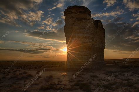 Monument Rocks, Kansas - Stock Image - F031/7821 - Science Photo Library