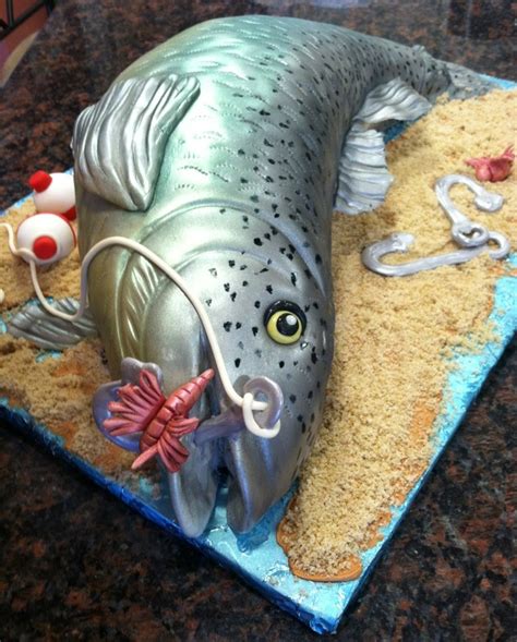 Desserts by Dawn: Adam's 27th Birthday Fish Cake