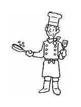 Chef And Baker Coloring Pages sketch template