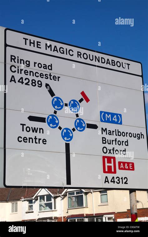 The Magic Roundabout Swindon Stock Photo, Royalty Free Image: 39694617 ...