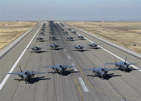 388th and 419th Fighter Wing Have Just Staged The F-35's First ...