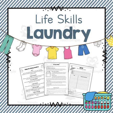 Laundry Lessons | Life Skills Unit by Teach Simple