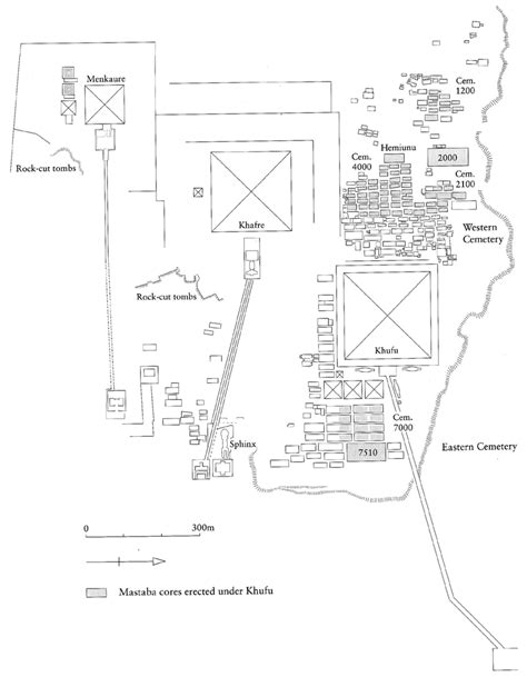 Map of the Giza Necropolis (after Jánosi, in Arnold (ed.), Egyptian... | Download Scientific Diagram