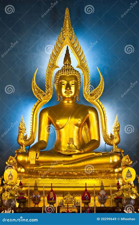 Buddha at Wat Benjamabophit in Bangkok, Thailand Stock Image - Image of history, historic: 20299649