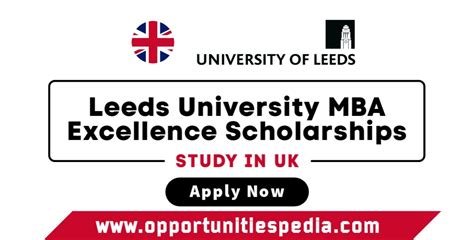 Leeds University MBA Excellence Scholarships 2024 in the UK ...