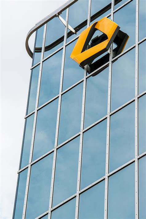 Commerzbank logo on modern facade Photograph by Frank Gaertner - Fine ...