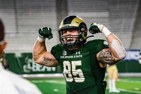 CSU Football's Trey McBride Wins Mackey Award/ Named All American