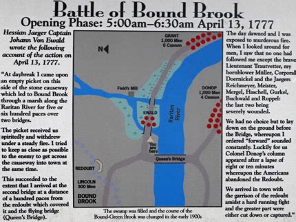 Bound Brook, New Jersey Revolutionary War Sites | Bound Brook NJ Historic Sites