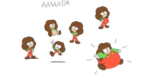 Sketches - Amanda by JanneteJoudson on DeviantArt