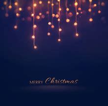 Christmas Lights Hanging Free Stock Photo - Public Domain Pictures