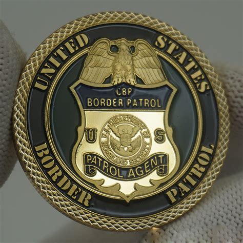 US CBP Border Patrol Agent Badge Challenge Coin – Coin Souvenir