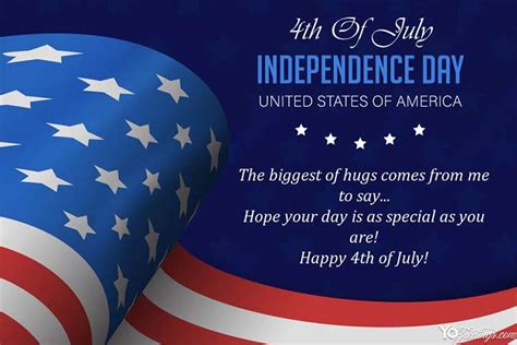 Make 4th of July - Independence Day (USA) Wishes Cards Online