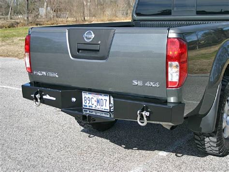 Nissan frontier rear bumper hitch