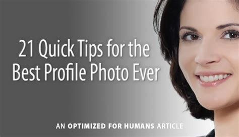 21 Quick Tips for the Best Profile Photo Ever - Tom Tortorici Copywriter