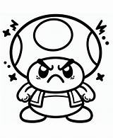 Toad Mario Is Angry coloring Page  Download Print Or Color Online For sketch template