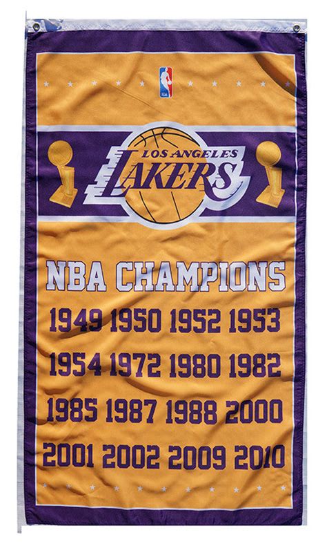 L.A. Lakers Flag-3x5FT Banner-100% polyester - flagsshop