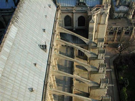 Paris - View of Notre-Dame from the Bell Tower Editorial Photography ...