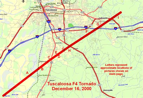 Tuscaloosa Tornado - December 16, 2000