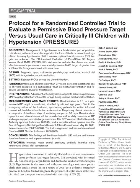 (PDF) Protocol for a Randomized Controlled Trial to Evaluate a ...