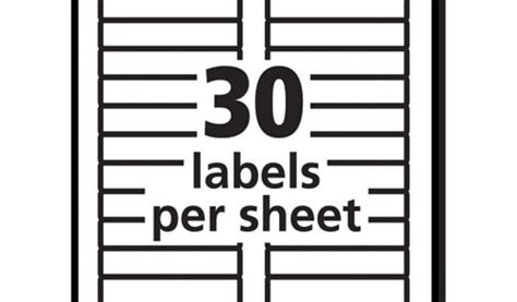 Avery Label Template 8366 Avery 8366 Labels – williamson-ga.us