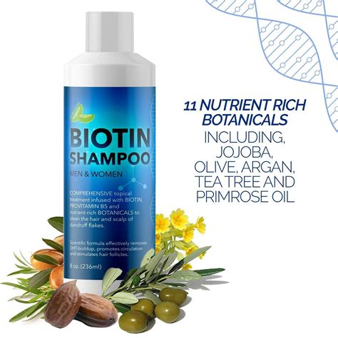 Biotin Shampoo for Hair Growth B-Complex Formula for Hair Loss Removes ...