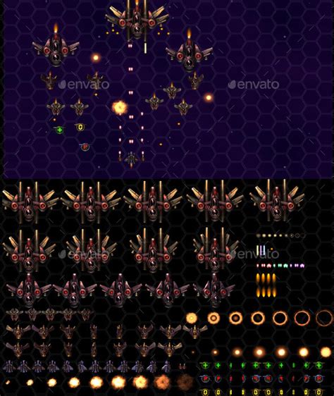 2D Space Shooter Kit by neogeo37 | GraphicRiver