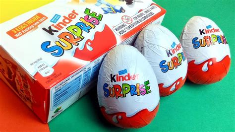 15 Kinder Surprise Eggs opening Exciting new toys HD | Surprise eggs ...