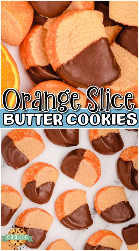 CHOCOLATE ORANGE SLICE COOKIES - Family Cookie Recipes