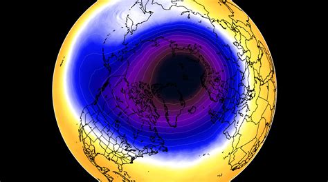 A Polar Vortex is starting to form in the Stratosphere over the North Pole and will impact the ...