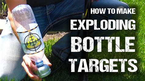 Fun summer activity..... How To Make Exploding Targets (Bottle Blasters ...