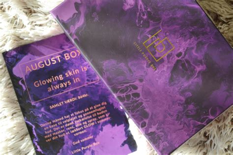 Ny high-end beautybox på markedet: Little Purple Box - HVERDAGSBLUSH