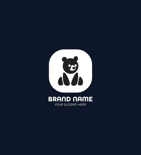 Cute panda mascot logo design concept 26282659 Vector Art at Vecteezy