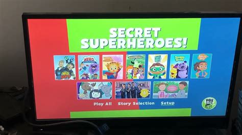 PBS Kids: Secret Superheroes Menu Walkthrough - YouTube