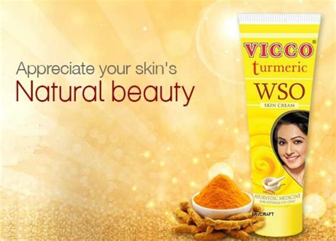 Vicco Turmeric WSO Skin Cream Ayurvedic Acne Pimples Boils Infection W ...