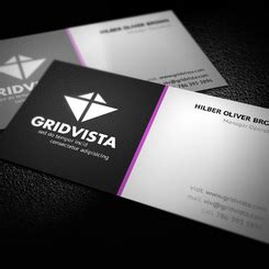 Black White Business Card Template PSD Free Vector Download | FreeImages