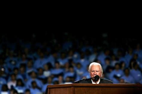 Billy Graham: See photos from pastor's sermons through the years