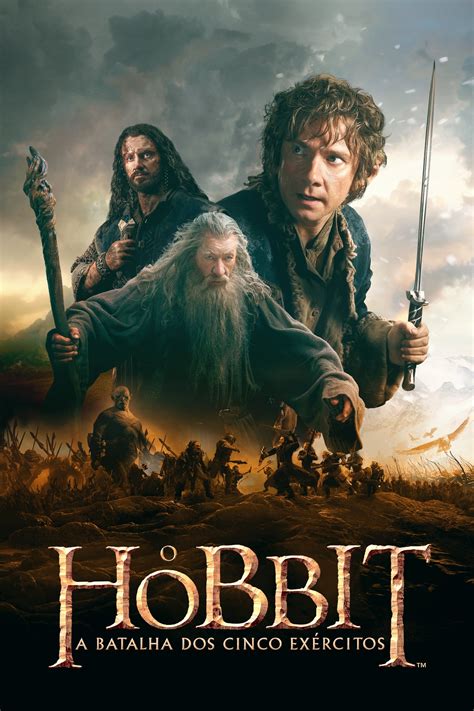 O Hobbit: A Batalha dos Cinco Exércitos (2014) - Cartazes — The Movie ...