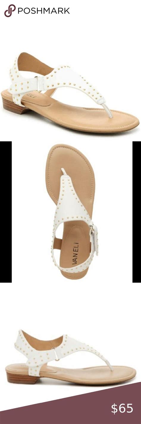 VanEli Yalena White Sandal | White sandals, Vaneli shoes, Vaneli