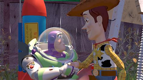 Toy Story Woody And Buzz Flying