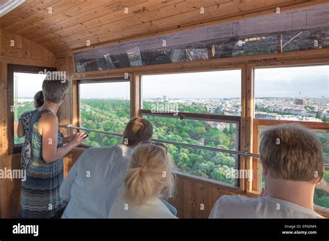 Riesenrad tourists Vienna, the view from inside the Riesenrad ferris ...