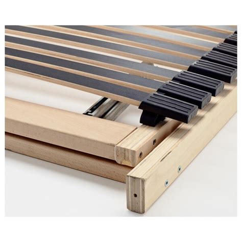 LEIRSUND Slatted bed base, adjustable, 140x200 cm - IKEA Switzerland