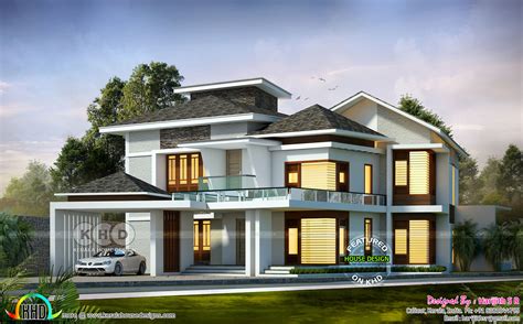 3995 square feet modern and stylish home design - Kerala home design and floor plans - 9K+ house ...