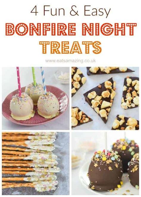 4 Fun and Easy Treats for Bonfire Night - Eats Amazing.