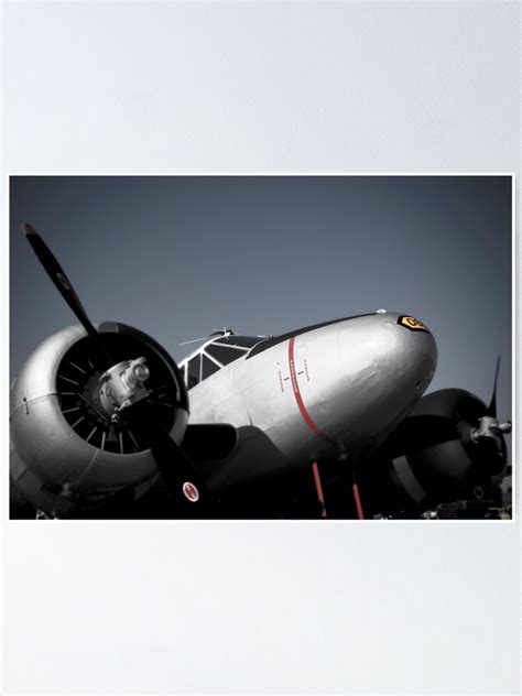 "Art Deco Airplane" Poster by Buzzimage | Redbubble