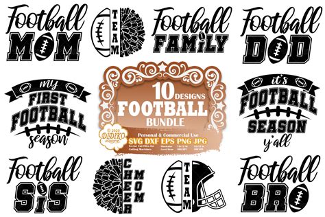 Football SVG Bundle | football family svg | game day svg - DIDIKO designs