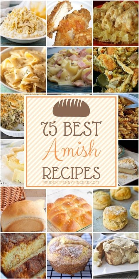 80 Best Amish Recipes - Prudent Penny Pincher