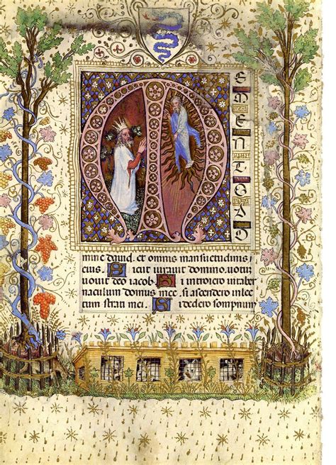 "Book of Hours" from about 1400 AD. | Illuminated manuscript, Medieval art, Medieval manuscript