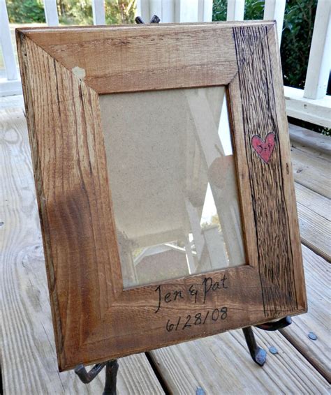 Wedding Picture Frame Personalized Wedding Gift Engraved | Etsy