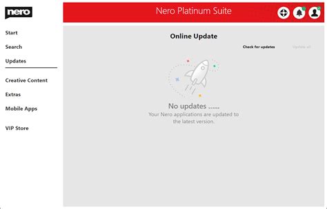 [Nero 2021]How to get the latest updates of my Nero Products in Nero Start : Nero AG