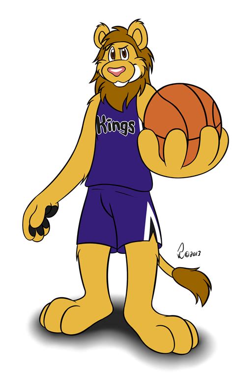 NBA Mascots - Slamson the Lion by Bleuxwolf on DeviantArt